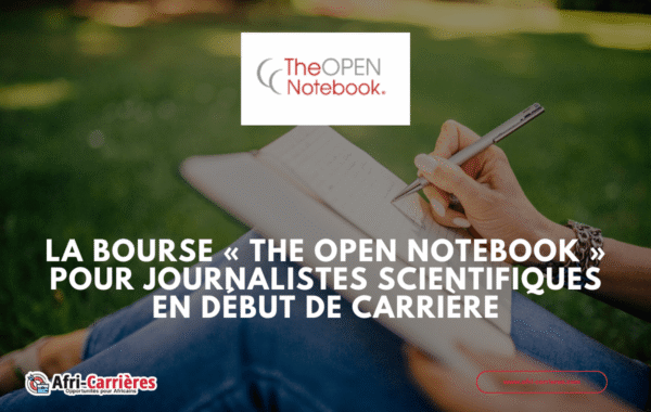 bourseThe Open Notebook 2025 pour journalistes scientifiques 1