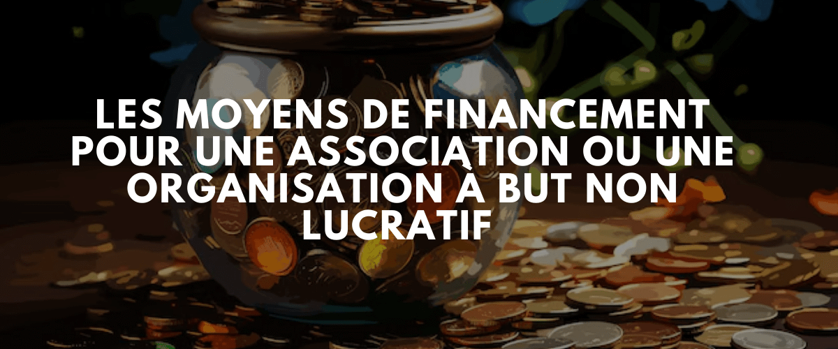 moyens de financement pour une association ou une organisation a but non lucratif