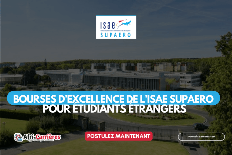 prgramme de bourses ISAE SUPAERO d'excellence Eiffel