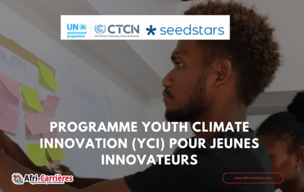 programme Youth Climate Innovation YCI pour jeunes innovateurs 1 1