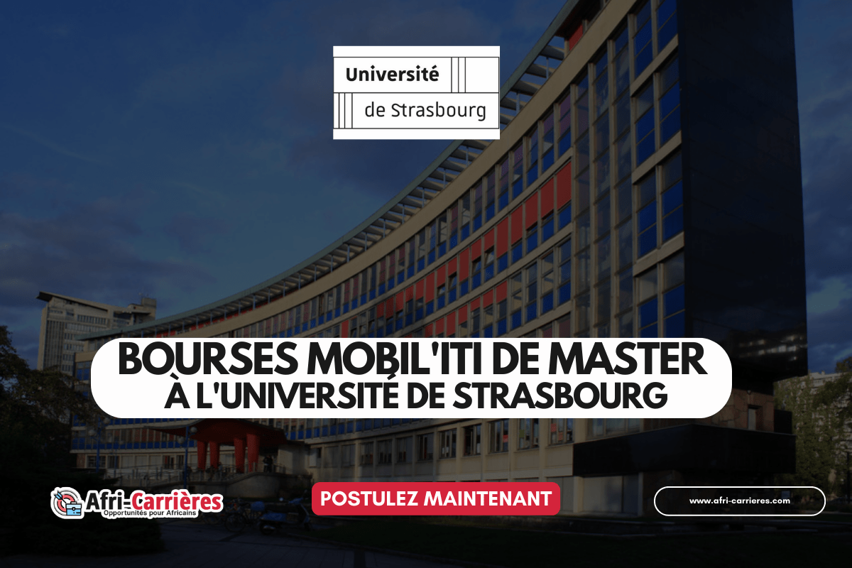 Programme de Bourses Mobil'ITI de Master à l'Université de Strasbourg