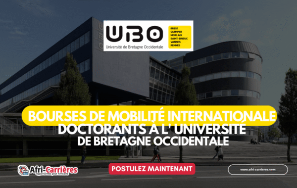 Bourses de mobilite internationale Doctorants a l Universite de Bretagne Occidentale 1
