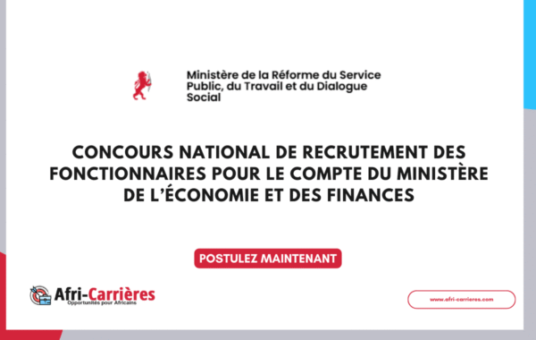 Concours national de recrutement des fonctionnaires