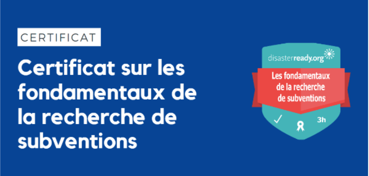 cours sur les fondamentaux de la recherche de subventions.