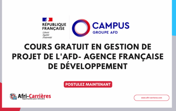 Cours gratuit en Gestion de projet de lAFD