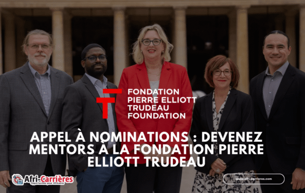 Devenez mentors de la Fondation Pierre Elliott Trudeau