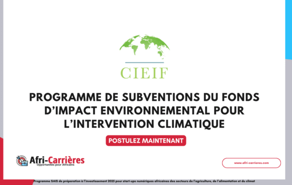 Fonds dimpact environnemental