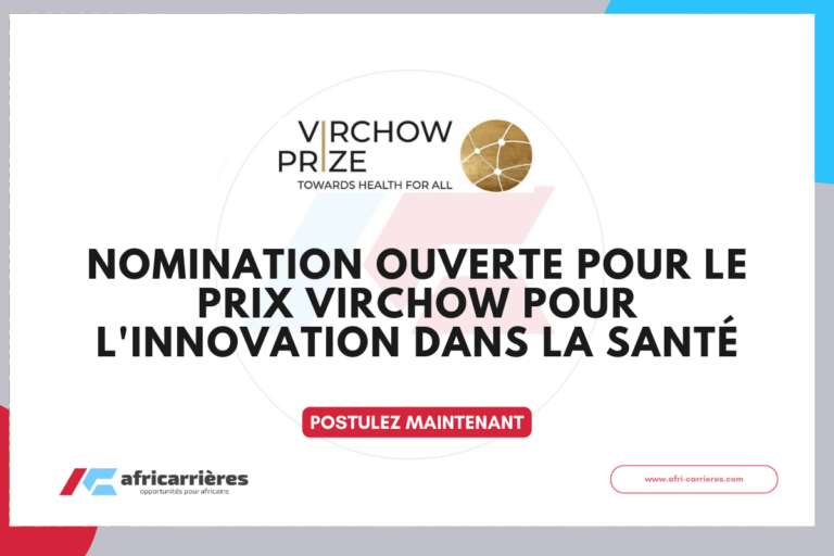 Prix Virchow 2026 pour l'innovation dans la santé