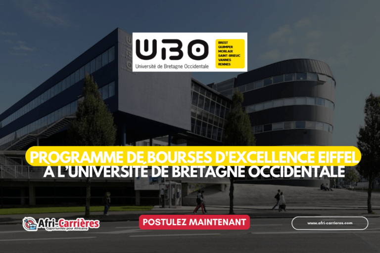 bourses d'excellence Eiffel UBO