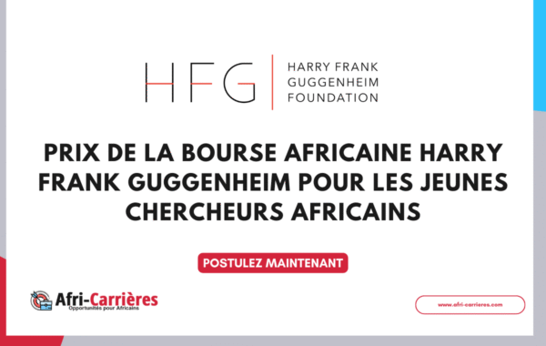 HFG African Fellows Program 2025 26 pour jeunes chercheurs africains