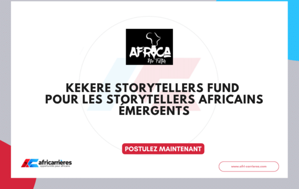 Kekere Storytellers Fund – Appel à candidatures