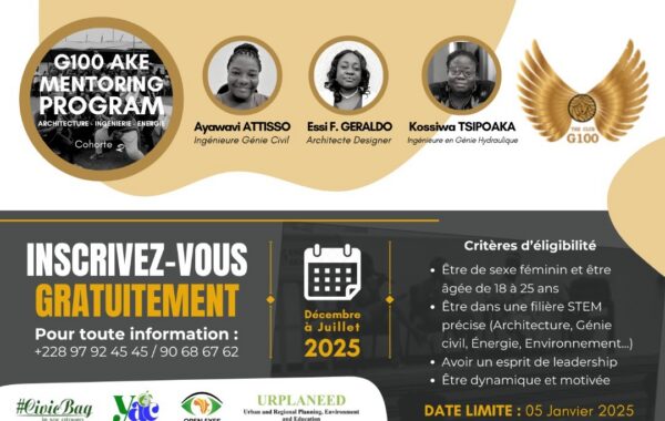 Programme de Mentorat G100 AKE pour jeunes femmes africaines