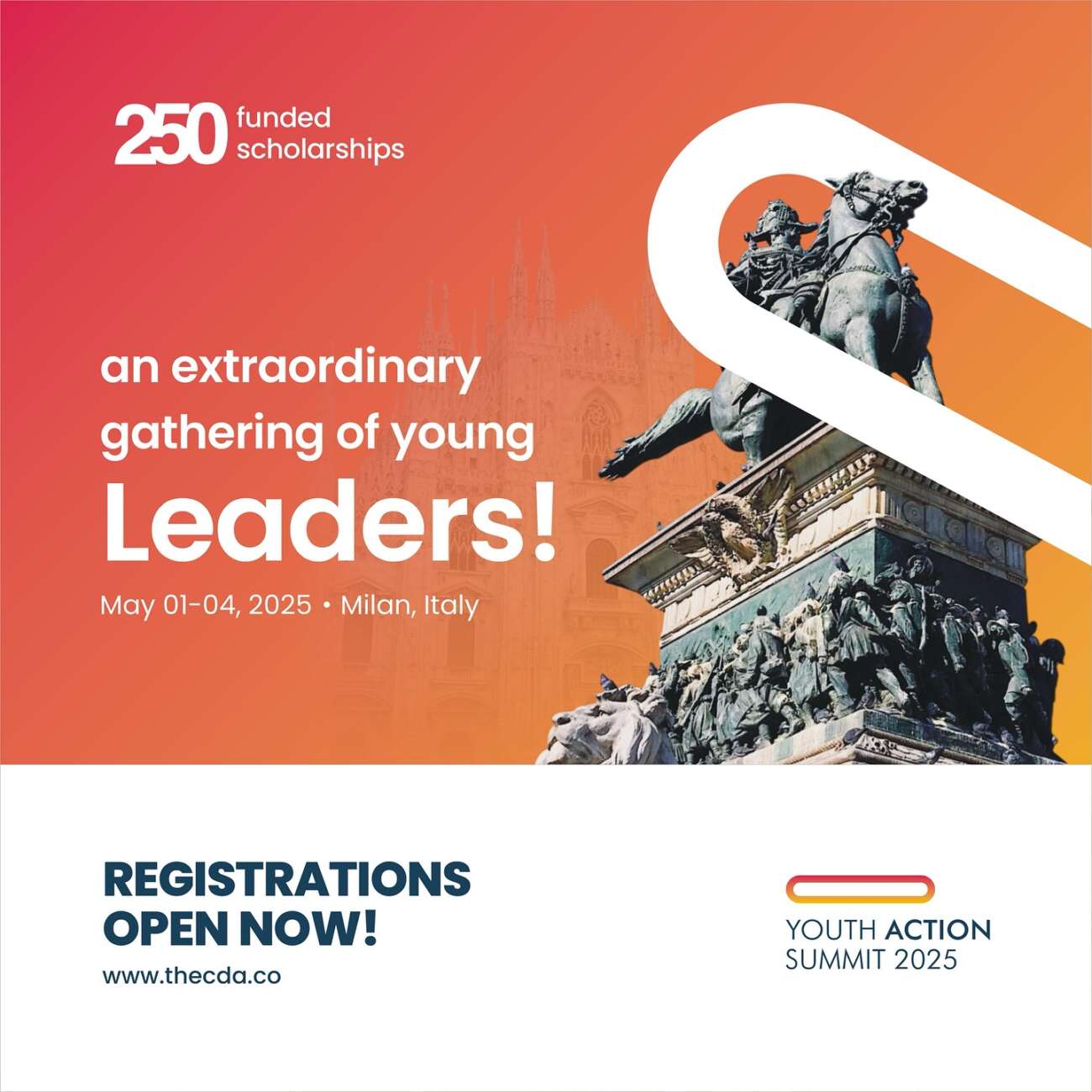 Youth Action Summit 2025 (YAS 2025) en Italie (50 places entièrement financées)