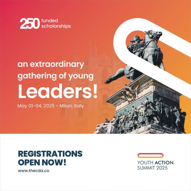 Youth Action Summit 2025 (YAS 2025) en Italie (50 places entièrement financées)