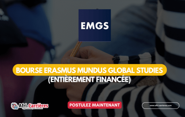 Bourse Erasmus Mundus GLOBAL STUDIES 202527 entierement financee