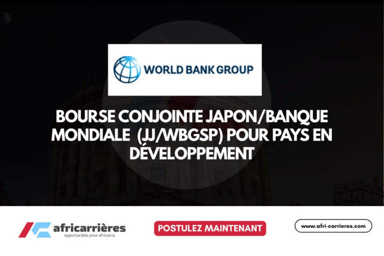 Bourse conjointe de la Banque mondiale