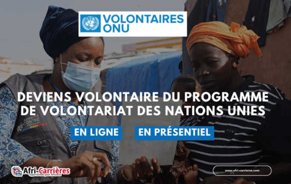 Deviens Volontaire du Programme de volontariat des Nations Unies