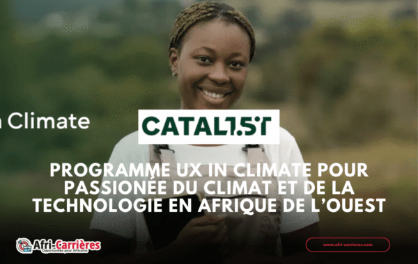 Programme UX in Climate pour passionee du climat et de la technologie EN AFRIQUE DE lOUEST 1