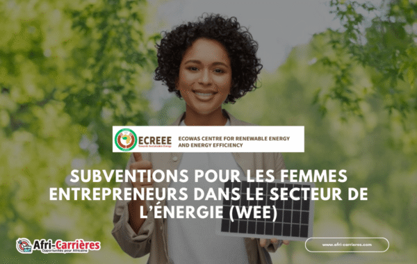 Subventions pour les femmes entrepreneurs dans le secteur de lenergie WEE 2025