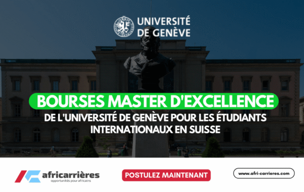 Bourses dexcellence de master 2025 en suisse pour etrangers