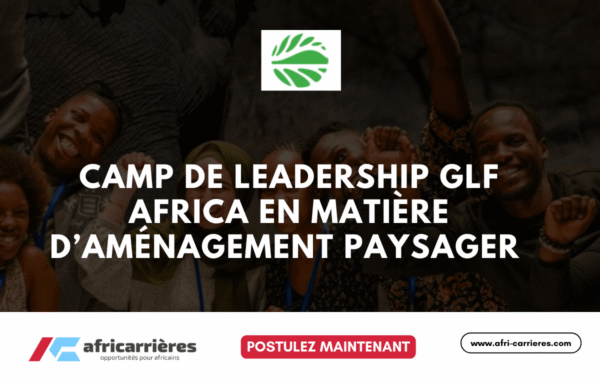 Camp de leadership GLF Africa en matiere damenagement paysager 2025
