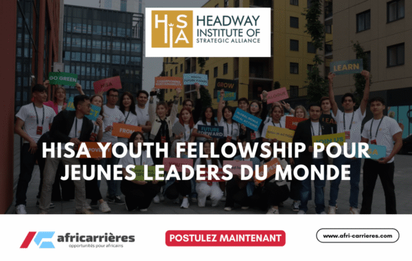 HISA Youth Fellowship 2025 pour jeunes leaders du monde