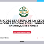 2e édition du Prix des startups de la CEDEAO pour startups à fort impact