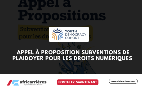 Appel a proposition Subventions de plaidoyer pour les droits numeriques 2025