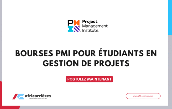 Bourses PMI 2025 pour etudiants en gestion de projets