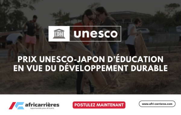Prix UNESCO Japon deducation en vue du developpement durable