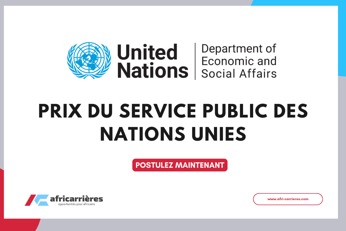 Prix du service public des Nations Unies 2026