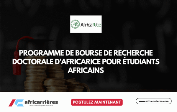 Programme de Bourse de recherche doctorale dAfricaRice 2024 pour etudiants Africains
