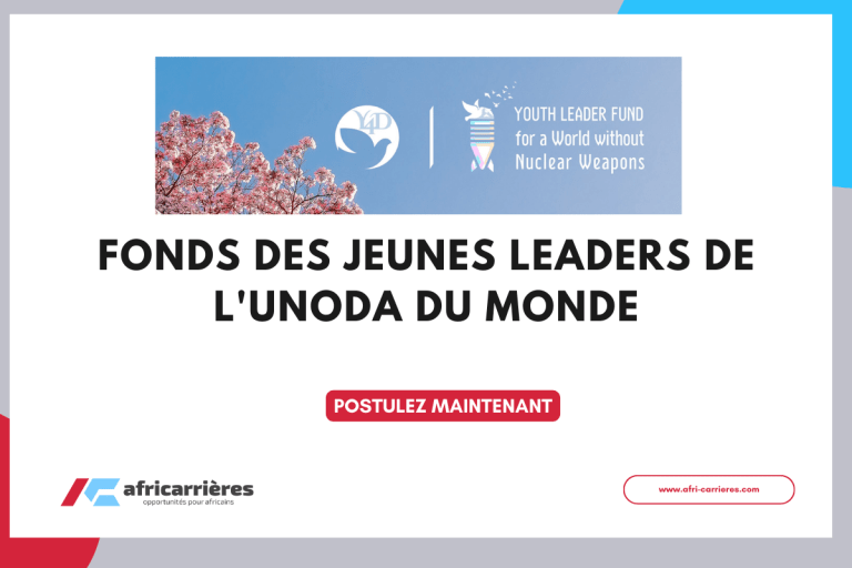 Fonds des jeunes leaders de l'UNODA du monde / YouthLeader Fund (YLF)
