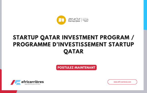 Startup Qatar Investment Program Programme dinvestissement Startup Qatar 2025
