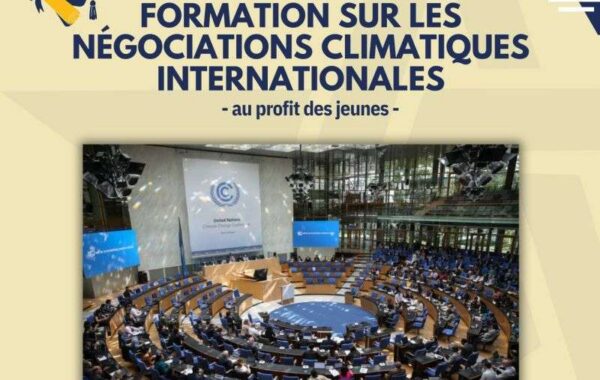 Appel a candidature Formation sur les negociations climatiques internationales CCNUCC au Maroc 1
