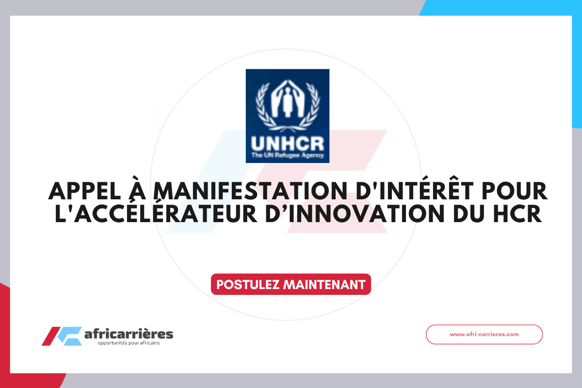 Appel à manifestation d'intérêt pour l'Accélérateur d’innovation du HCR 2026