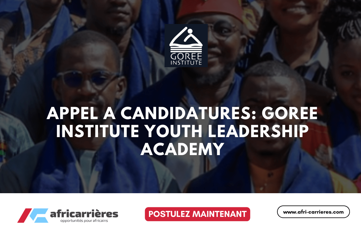 APPEL A CANDIDATURES: GOREE INSTITUTE YOUTH LEADERSHIP ACADEMY
