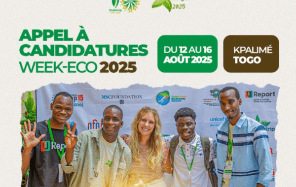 Appel a candidatures Week Eco 2025 pour jeunes francophones acteurs climatiques