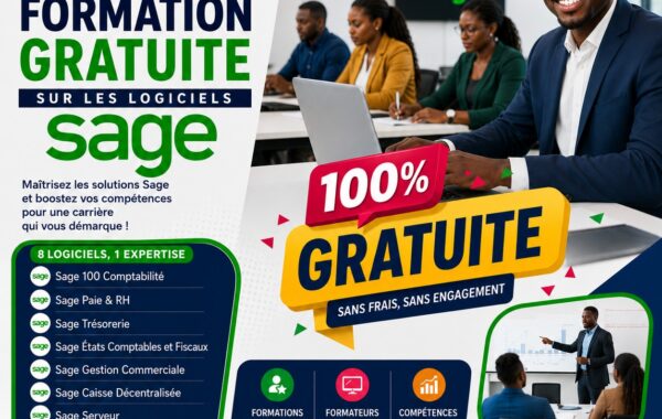 Maîtrisez les logiciels Sage grâce à une formation 100 % gratuite