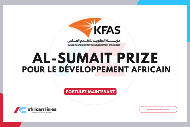 Prix Al-Sumait pour le Développement Africain 2026