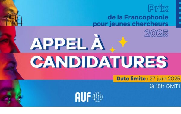 Prix de la Francophonie pour jeunes chercheurs 2025