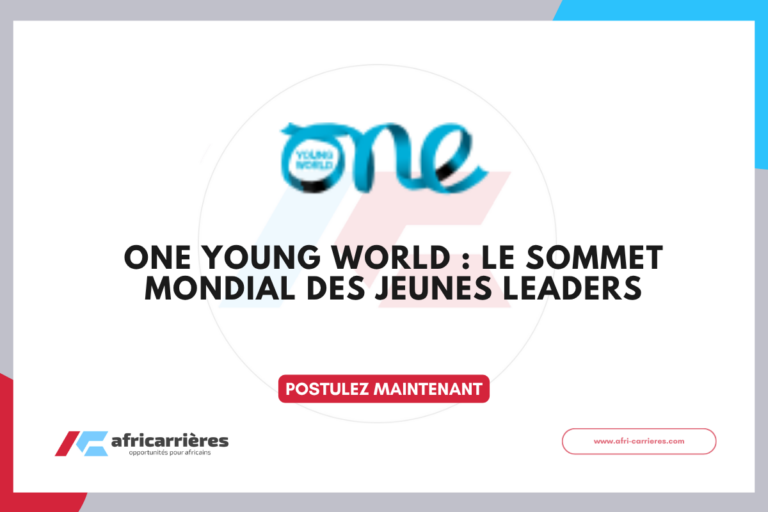 One young world summit 2026 pour jeunes leaders du monde