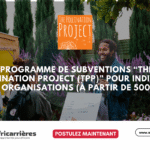 Programme de subventions The Pollination Project (TPP)  2026 pour individus et organisations (à partir de 500 $)