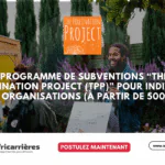 Programme de subventions The Pollination Project (TPP)  2026 pour individus et organisations (à partir de 500 $)