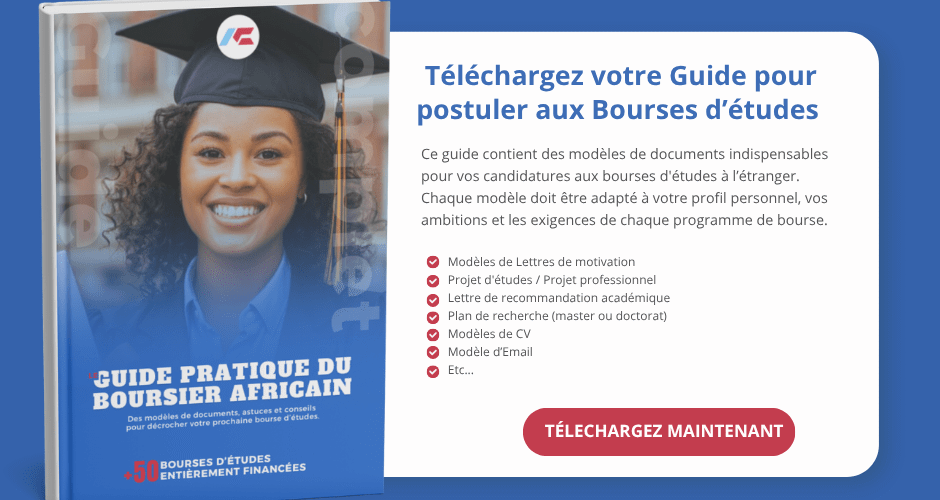 Telechargez votre Guide pour postuler aux Bourses detudes 1