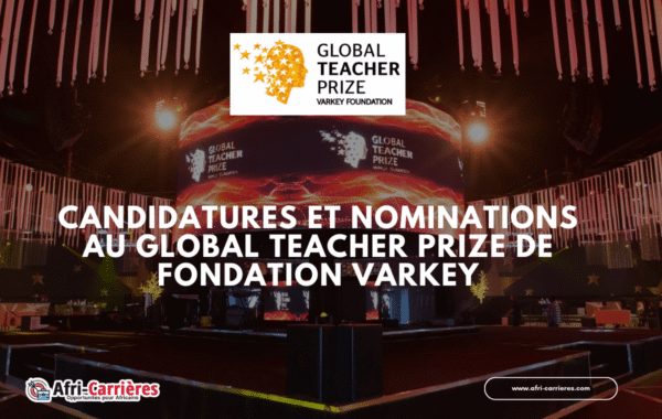 Candidatures et nominations au Global Teacher Prize 2027 de Fondation Varkey