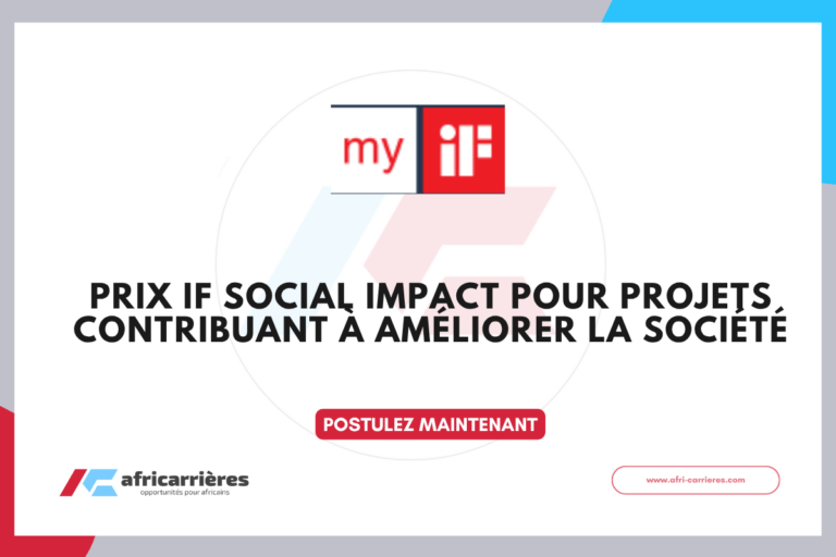 Prix iF Social Impact 2026 pour projets contribuant à améliorer la société