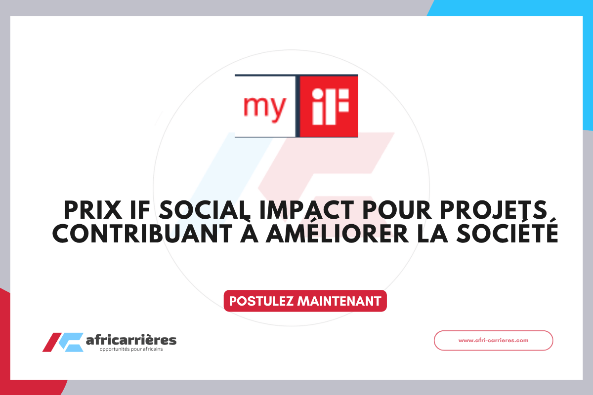 Prix iF Social Impact 2026 pour projets contribuant à améliorer la société