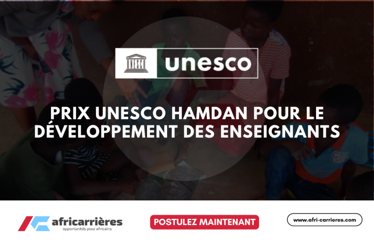 Prix UNESCO Hamdan pour le développement des enseignants