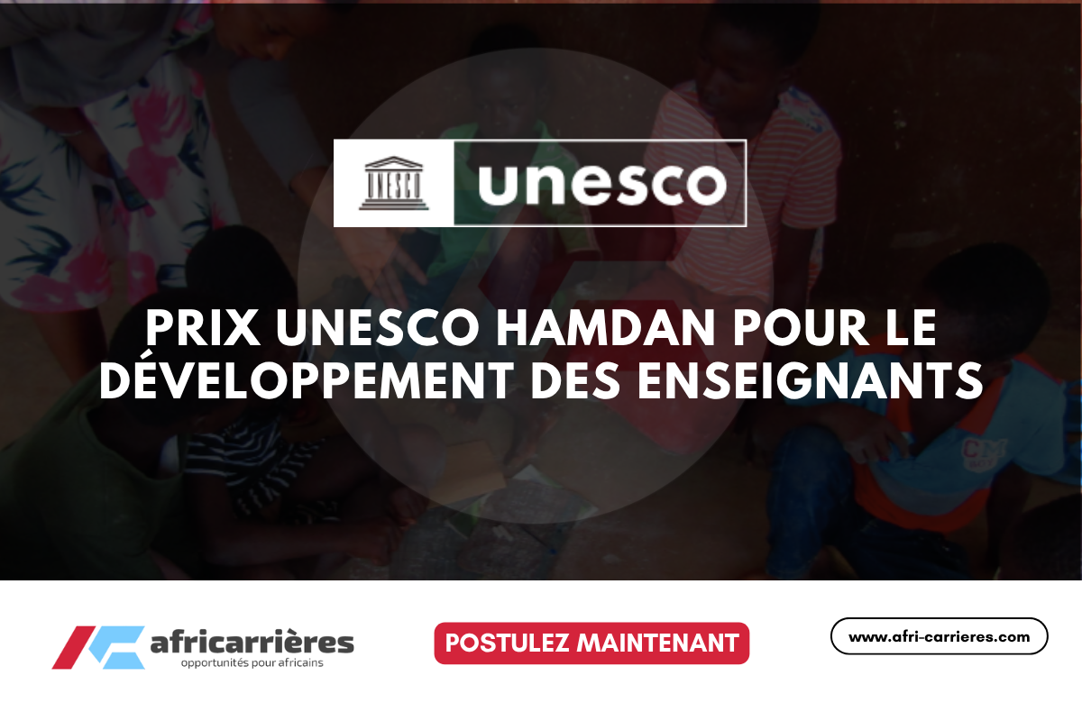 Prix UNESCO Hamdan pour le développement des enseignants